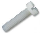 Винт с цилиндрической головкой со шлицем, полиамид DIN 84 5x40