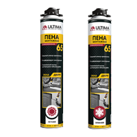 Ultima Pro+адаптер, пена монтажная профессиональная, всесезонная,750ml
