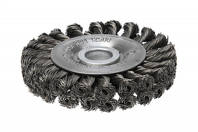 Щетка цилиндрическая, двурядная жгутовая к УШМ и заточным станкам